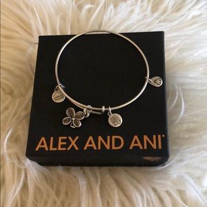 Alex and Ani Lucky Clover Bracelet